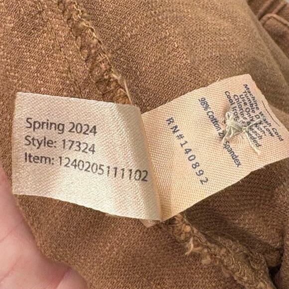 Marine Layer Elle Pull On Pants Womens Small Toasted Coconut Spring 2024NEW - Picture 11 of 11